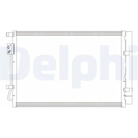 Condensator, airconditioning DELPHI CF20414