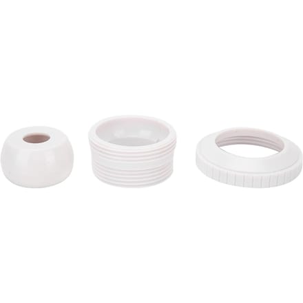 G1 1 2 DN40 Sortie d'eau pour piscine et spa Buse Accessoires Raccords pour baignoire de massage white