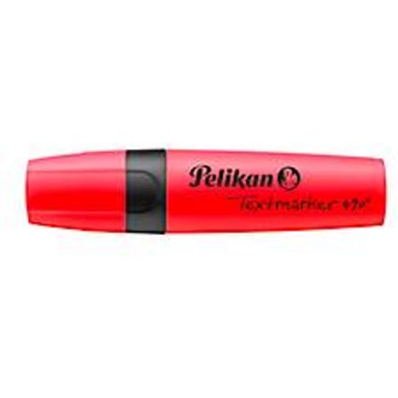 Pelikan Textmarker 490 - Markeerstift - Rood - 10 stuks