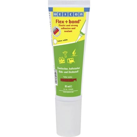 WEICON Flex + Bond Kleef- en afdichtingmiddelen Kleur (specifiek): Wit 85 ml