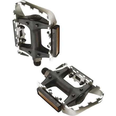 Aluminium pedalen met hars behuizing en aanpasbare voetsteun Optimiz 9/16