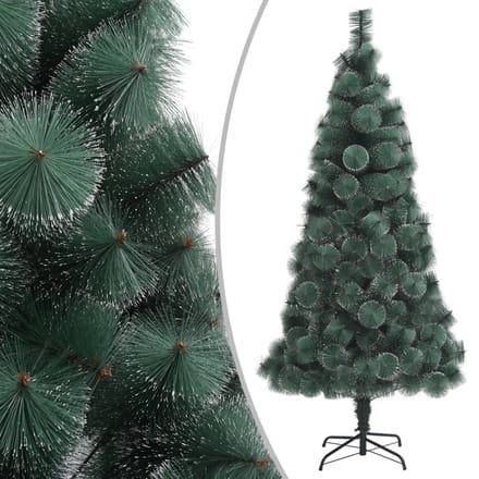 vidaXL - Kunstkerstboom - met - standaard - 120 - cm - PET - groen