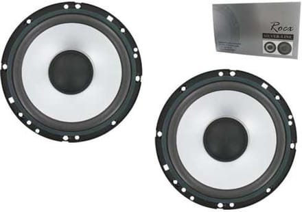 Rocx woofer set Diameter 165 mm Vermogen 100 Watt | Auto speaker | Autospeaker | Luidspreker | Geschrikt voor Auto