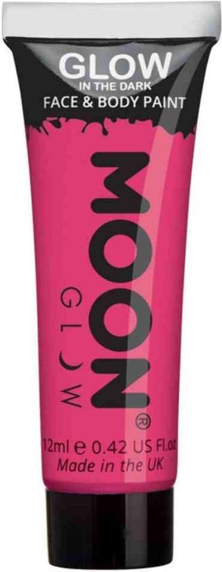 Moon Creations - Moon Glow - Glow In The Dark Schmink - Roze