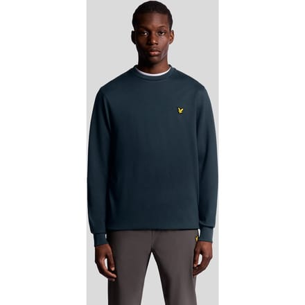 Lyle & Scott Crew Neck Fly Fleece Sweater Heren - Maat S