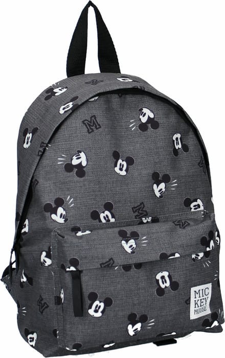 Disney Rugzak Mickey Mouse 31 X 22 Cm Polyester Grijs