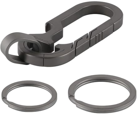 Dailygoods - Multifunctionele Karabijnhaak Sleutelhanger voor Buitenactiviteiten