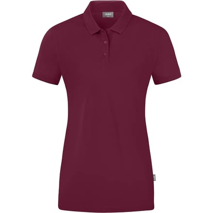 Jako Doubletex Polo Dames - Kastanje | Maat: 42