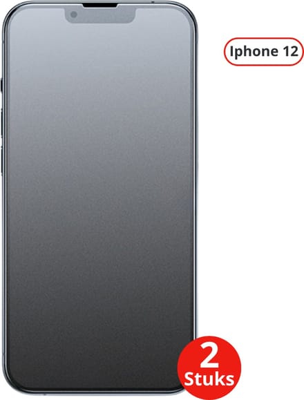 Bovista Telefoon Glasplaatje - Beschermglas - Glaasje - Screen Protector - Screenprotector - Extra Sterk - Shockproof - Premium Protection - Geschikt Voor Iphone 12