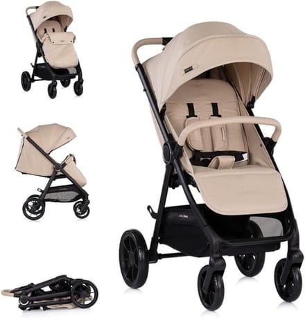 Kinderwagen Buggy - Reisbuggy Kinderbuggy - Onderweg Met Kind - Lichtgewicht Stalen Frame - 75 x 56 x 102 cm