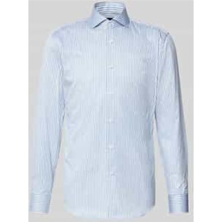 Slim Fit businessoverhemd van puur katoen model 'HANK'