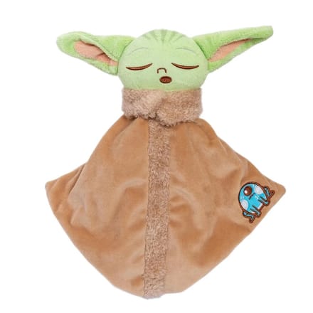Simba Toys plush Star Wars Grogu Head w/ Comforter