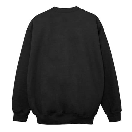 Disney Meisjes Lilo en Stitch Cupido Valentijn Sweatshirt (Zwart)