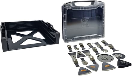 Fein Multigereedschapset Starlock Plus 33 stuks + i-Boxx + i-Rack compatibel met L-Boxx 136