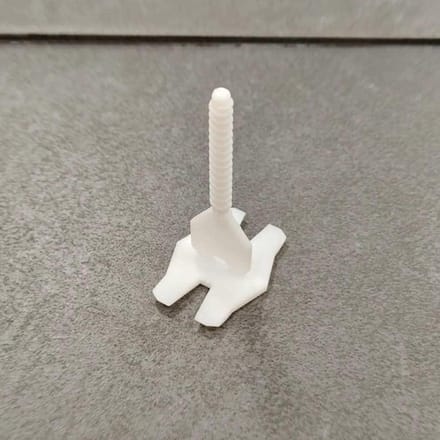 Tegelnivelleringssysteem, installatiehulp (100 schroefdraadassen, 3 mm voegbreedte)