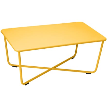 Fermob CROISETTE lage tafel - C6 Honing structuur