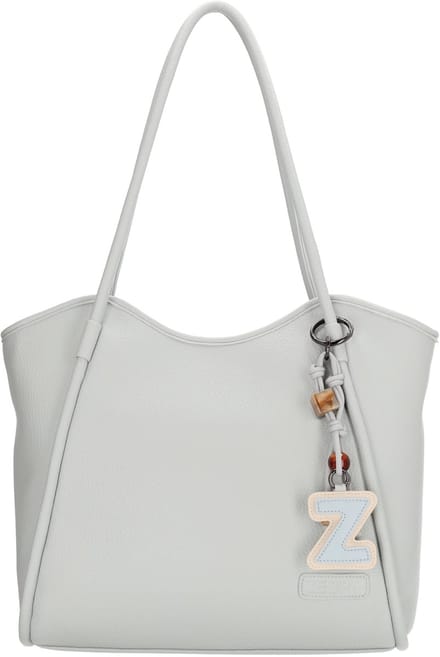 Zebra Trends Sofie Laptoptas - 15.6 inch - Shopper - Laptopvak - Ritsvak - Bag Charm - Dames Werktas - Lichtblauw