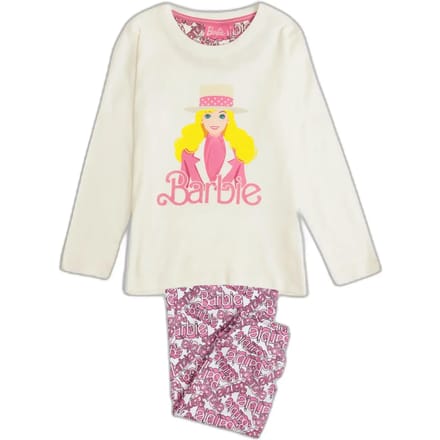Meisjes pyjama met lange mouwen Barbie Chic
