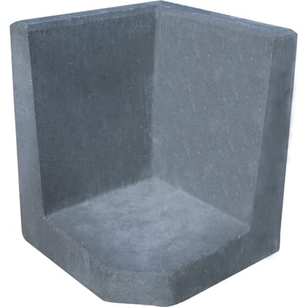 L-Hoekelement 50x40x40 Antraciet