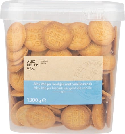 Alex Meijer - Vanille Koekjes - Emmer 1.3 kilo