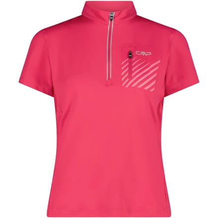 T-shirt ½ zip met zak voor dames CMP