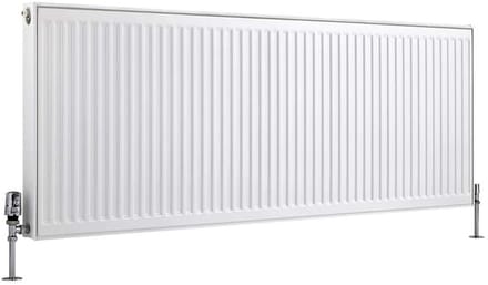 Paneelradiator Type 11 - Horizontale Verwarming - Ruimte Verwarmen - 1 5mm Staal Dikte - 60x160cm - Wit