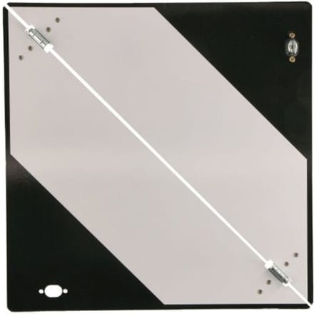 Scharnierend waarschuwings- en informatiebord CARGOPARTS CARGO-T032/LQ/L
