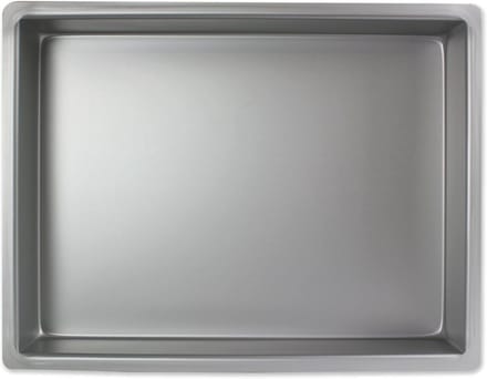 Langwerpige aluminium bakvorm 229 x 330 mm voor perfecte taarten