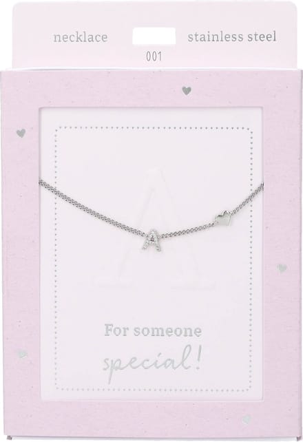 Depesche - Ketting "Heart of Gold" - mot. 001 - A - silver