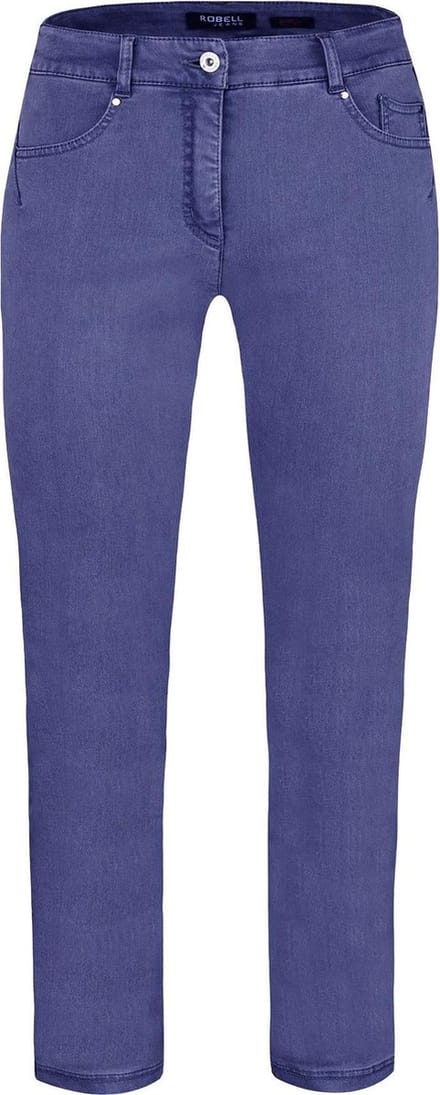 Robell Jeans Stretch Broek - Model Elena - Blauw - EU40