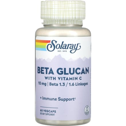Bèta-glucaan met Vitamine C, 60 Plantaardige Capsules