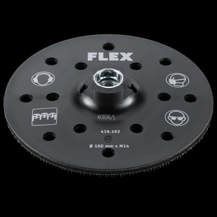 Flex-tools Accessoires 419192 SP D150-8/6 H/F M14 Velcro schuurzool 150mm voor Supraflex
