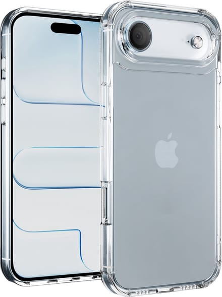 Mobile5 - Apple iPhone 17 Air - Transparant telefoonhoesje - Anti Shock - Schokbestendig