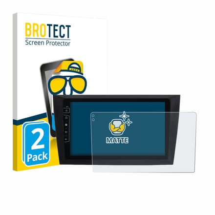 BROTECT - Screenprotector voor Dynavin D8-DF31 9" - Folie Beschermfolie matte 2 Stuks