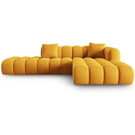 5-zitshoekbank Halley velvet rechts | Windsor & Co