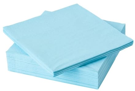 Servetten Blauw - 100 stuks