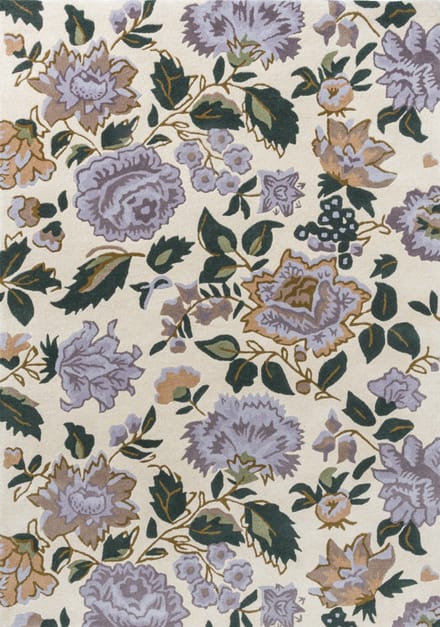 Laura Ashley Wendling Floral Heather Purple 083104 - 200 x 280 cm