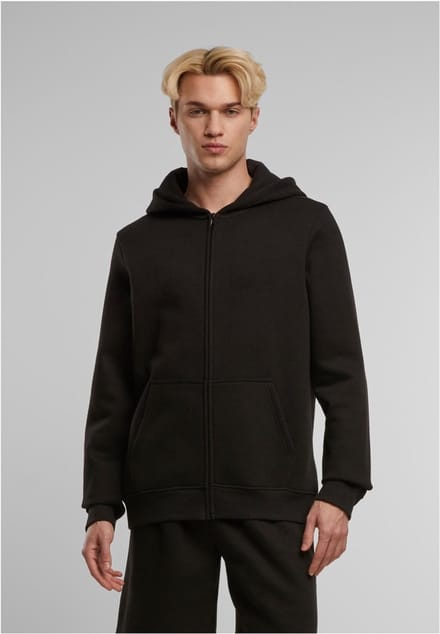 Urban Classics - Basic Essential Vest met capuchon - S - Zwart