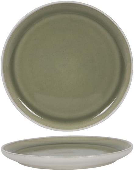Cookinglife Dinerborden Mos Groen ø 27 cm - 6 Stuks