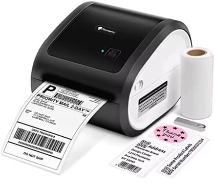 Label printer-verzendlabel printer-labelprinter Phomemo D520-labelprinter etiketten 110 mm-labelprinter bluetooth