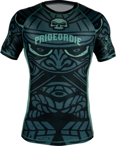 PRIDEorDiE SAMURAÏ Rash Guard Compressie Shirt - M