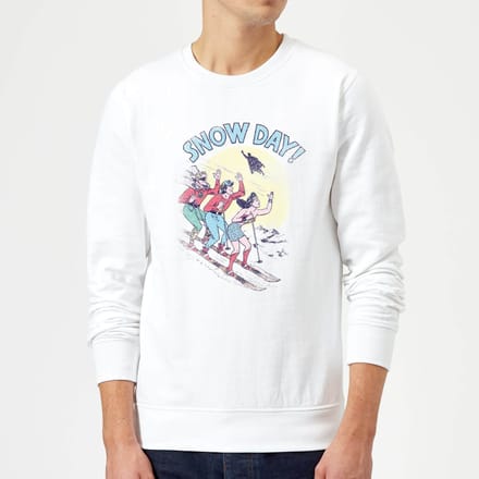 DC Snow Day! Christmas Jumper - White - M