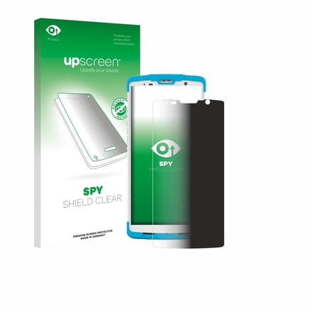 upscreen - privacy screenprotector voor Newland SD55 Lynx MD - Folie Beschermfolie Blauwlichtfilter