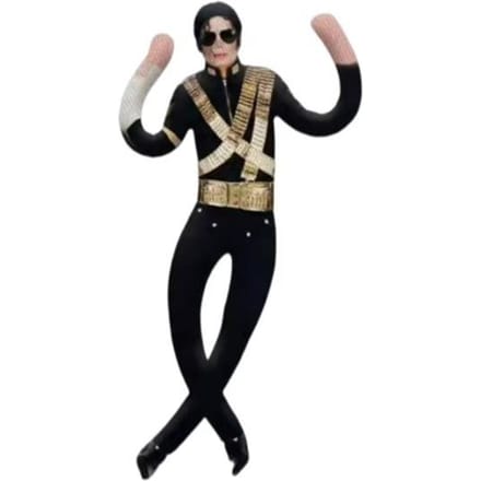 Nieuwe Michael Jackson Cosplay Prop Pop Knuffel Gevulde Figuur Pop Kamerdecoratie Abstract Gewricht Beweeglijkheid Props Cadeau