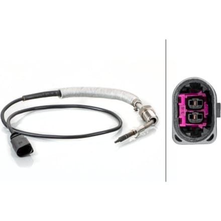 Sensor, uitlaatgastemperatuur HELLA 6PT 014 495-081