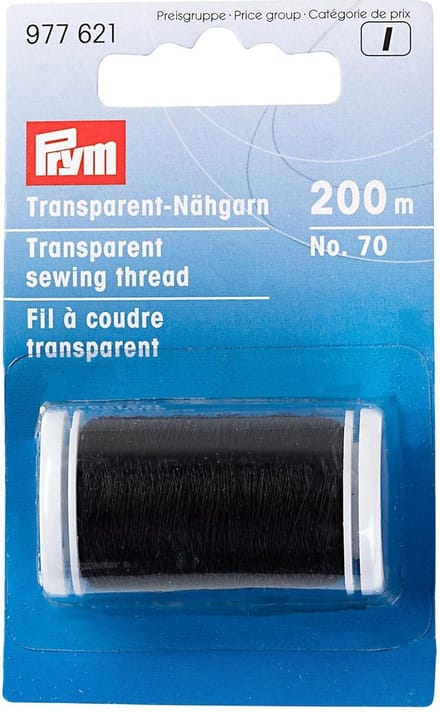 Transparant Naaigaren Donker Prym - 200 m