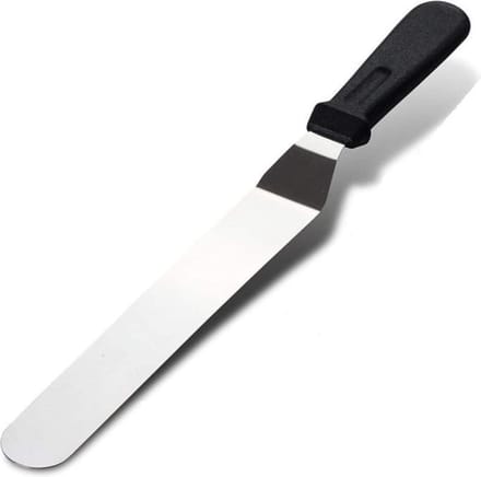 Paletmes - Glaceermes - Groot - 37cm - Gebogen Spatel