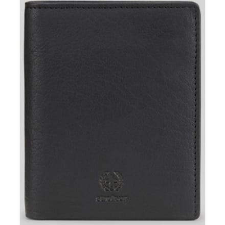 strellson Leren Portemonnee Blackwall BillFold V8 Black Zwart