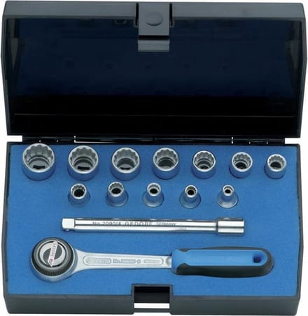 Gedore 1815598 1815598 Dopsleutelset Metrisch 1/4 (6,3 mm) 14-delig