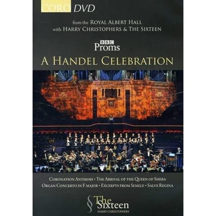 DVD HARRY CHRISTOPHERS - Handel Celebration COR16083 Jerry Sherlock VK Klassiek Gebruikt
